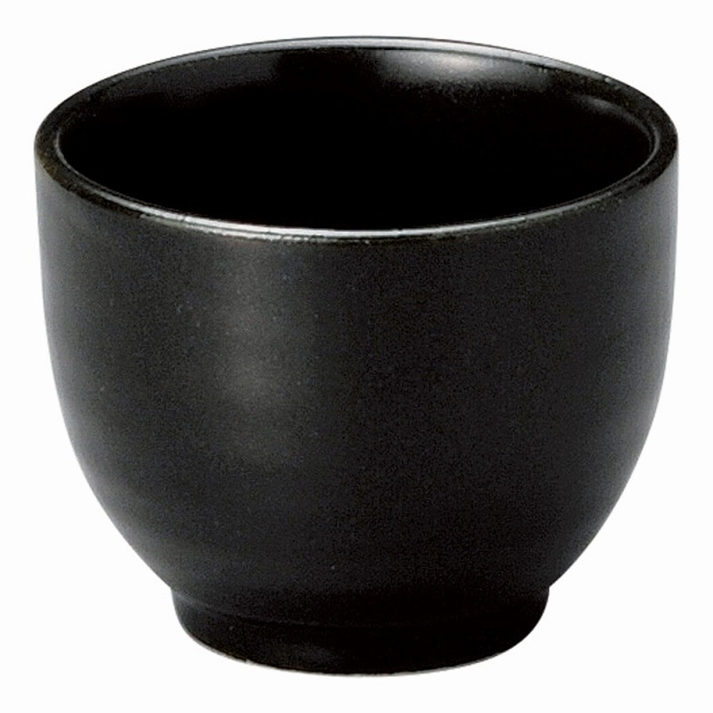 金正陶器 黒釉盃 1個(ご注文単位1個)【直送品】