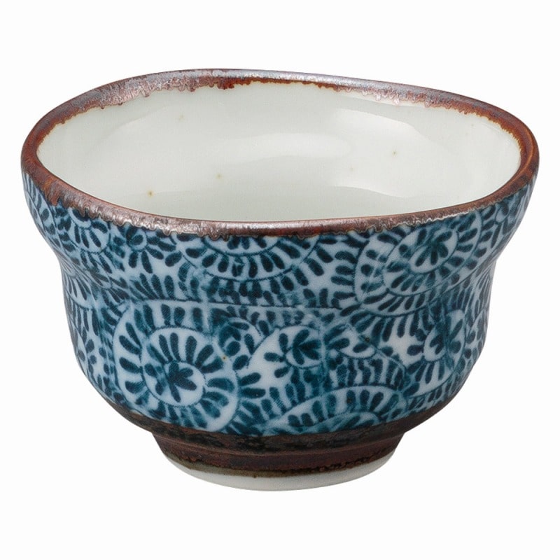 金正陶器 細たこ唐草ぐい呑 大 1個(ご注文単位1個)【直送品】