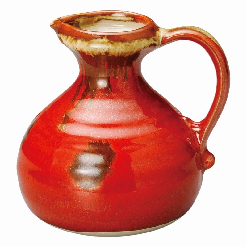 金正陶器 赤手付燗瓶1.5号 1個(ご注文単位1個)【直送品】