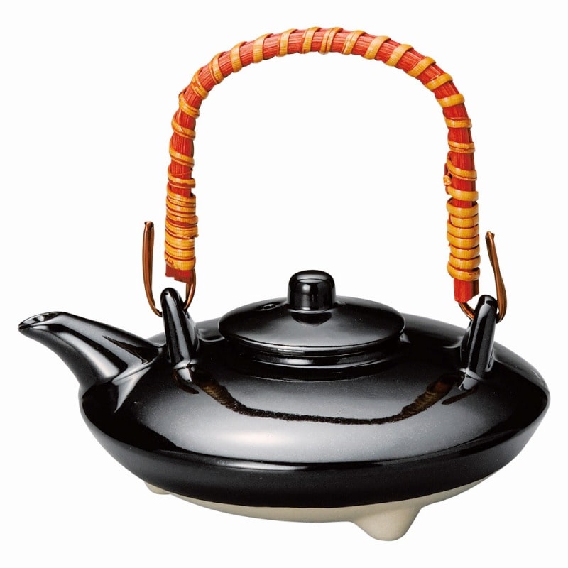 金正陶器 黒釉チョカ 1個(ご注文単位1個)【直送品】