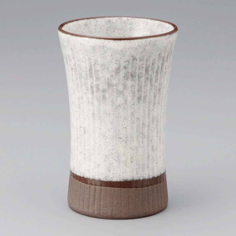 金正陶器 白釉ビアタンブラー380 1個(ご注文単位1個)【直送品】