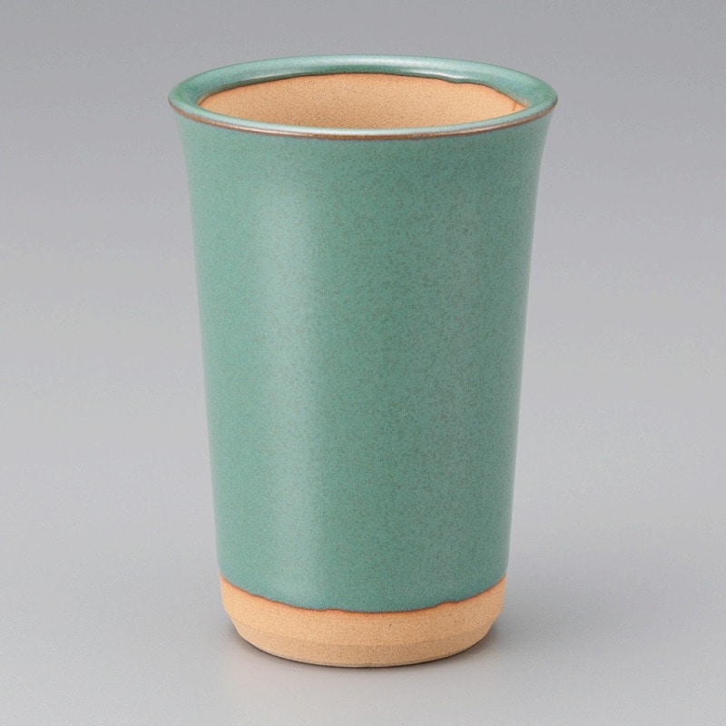 金正陶器 グリーンフリーカップ 1個(ご注文単位1個)【直送品】
