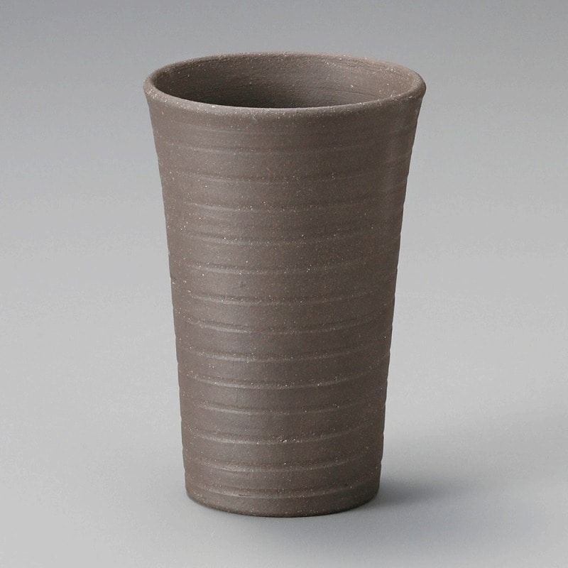 金正陶器 ライン黒フリーカップ(大) 1個(ご注文単位1個)【直送品】