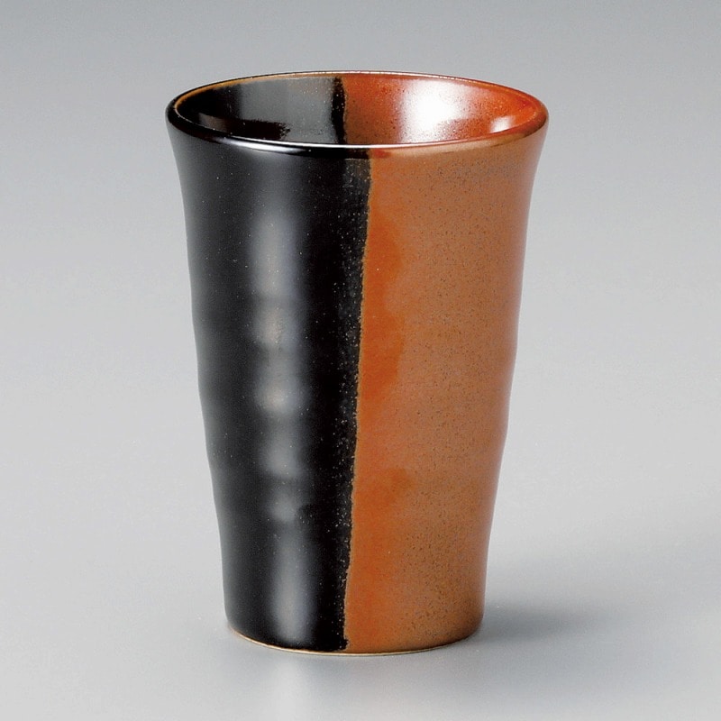 金正陶器 赤釉天目フリーカップ 1個(ご注文単位1個)【直送品】