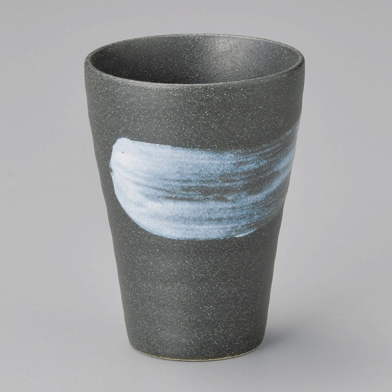 金正陶器 黒伊賀フリーカップ大 1個(ご注文単位1個)【直送品】