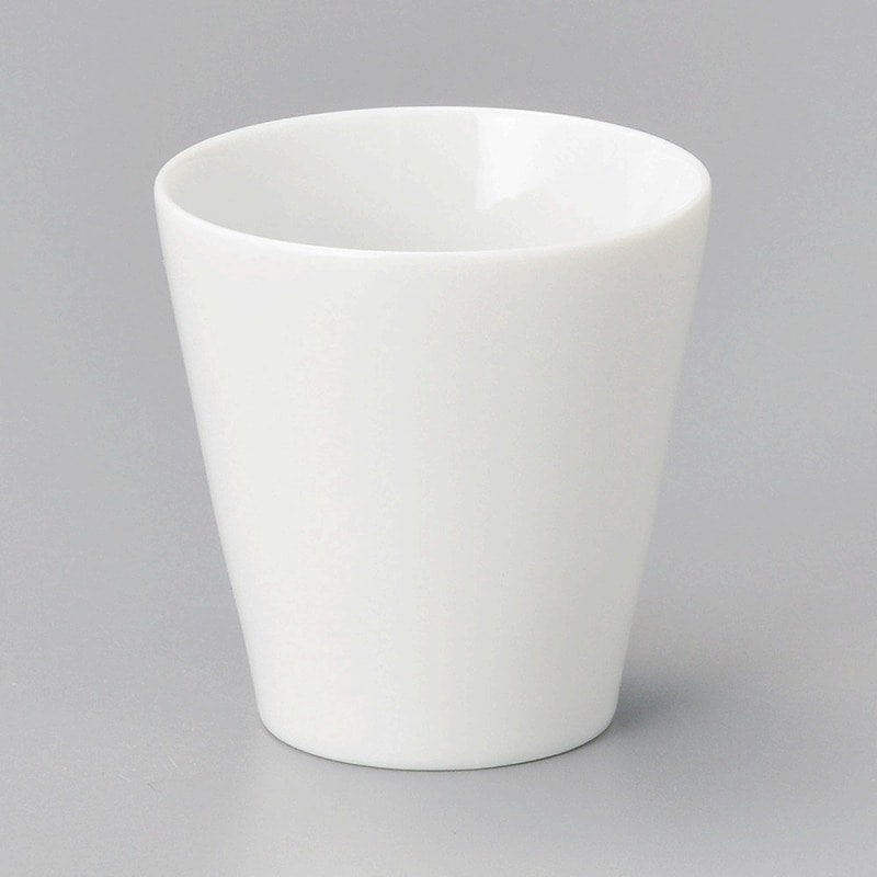 金正陶器 白磁フリーカップ(小) 1個(ご注文単位1個)【直送品】