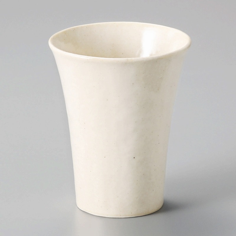金正陶器 ホワイトフリーカップ 1個(ご注文単位1個)【直送品】