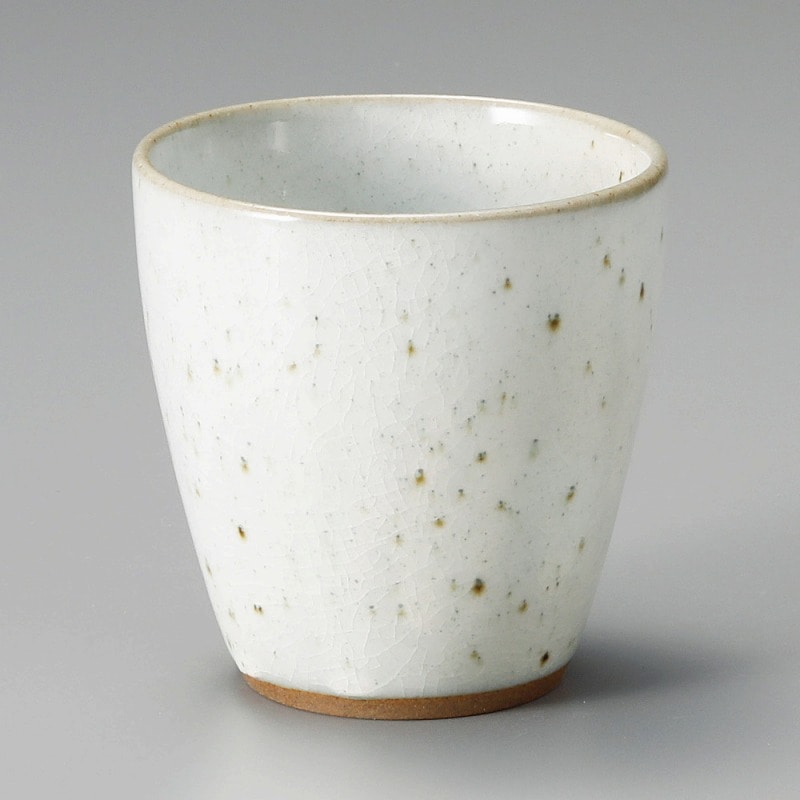 金正陶器 粉引青磁丸型ロックカップ 1個(ご注文単位1個)【直送品】