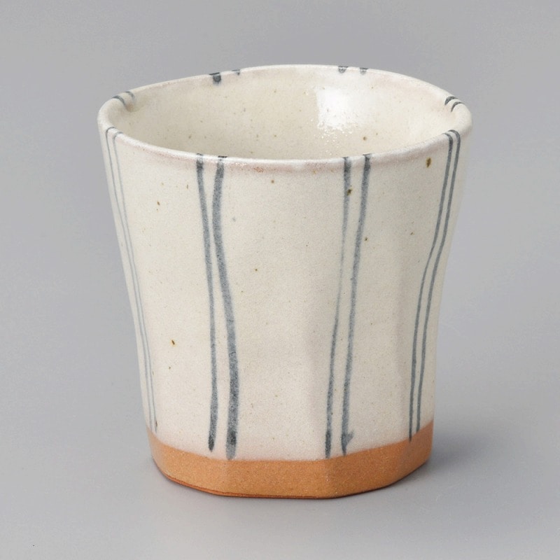 金正陶器 ゴス二本十草ソギロックカップ 1個(ご注文単位1個)【直送品】