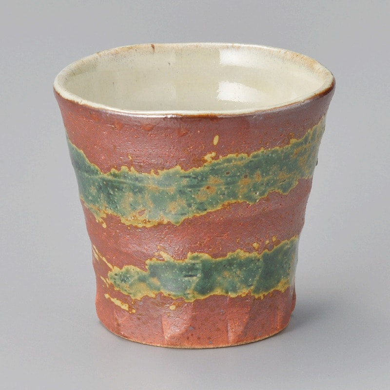 金正陶器 吹織部面取カップ 1個(ご注文単位1個)【直送品】