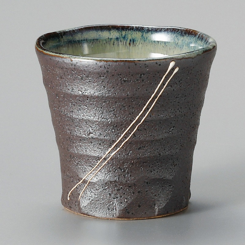 金正陶器 流星面取カップ 1個(ご注文単位1個)【直送品】