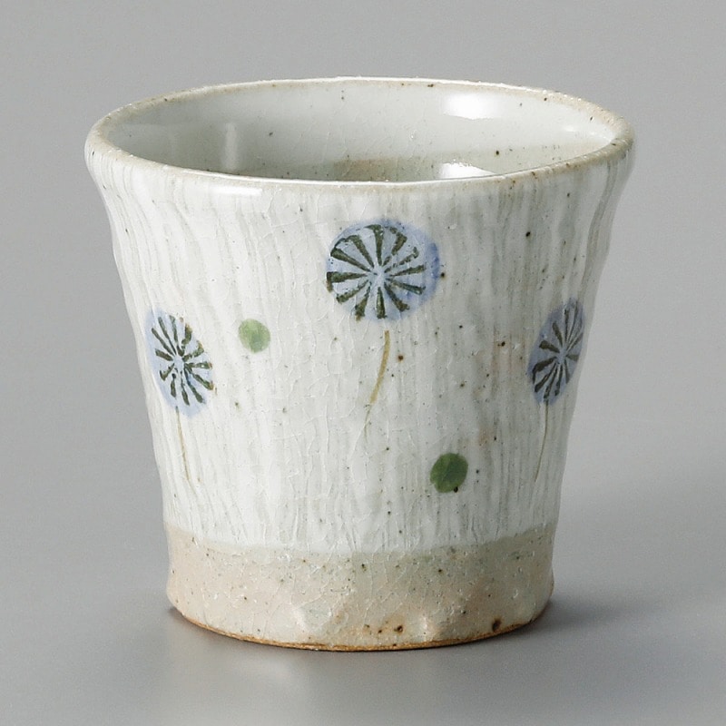 金正陶器 風船面取カップ(BL) 1個(ご注文単位1個)【直送品】