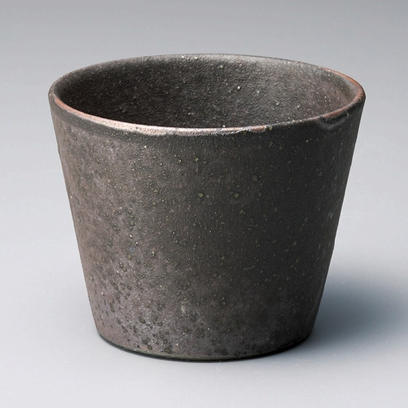 金正陶器 窯変焼酎カップ(信楽焼) 1個(ご注文単位1個)【直送品】