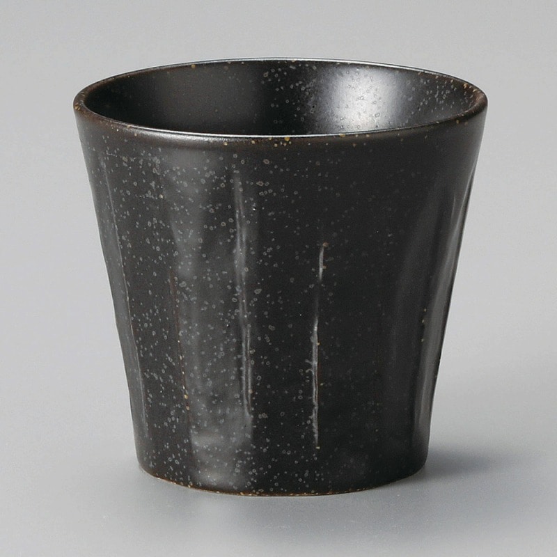 金正陶器 天目ソギロックカップ 1個(ご注文単位1個)【直送品】