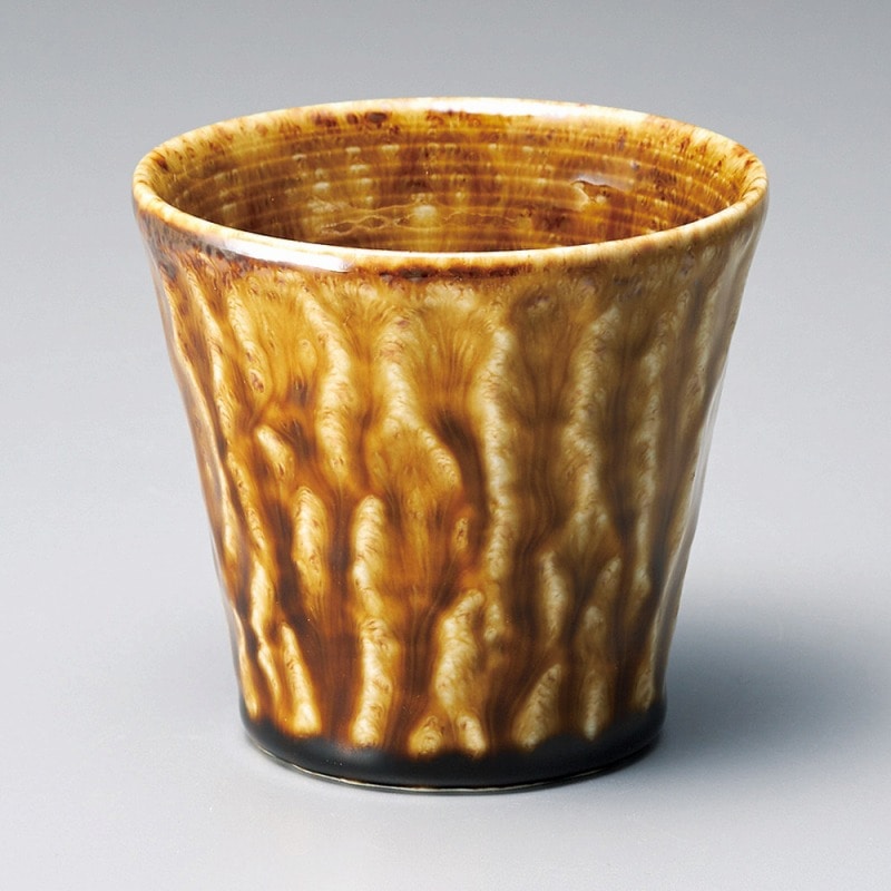 金正陶器 アメ焼酎カップ(小) 1個(ご注文単位1個)【直送品】