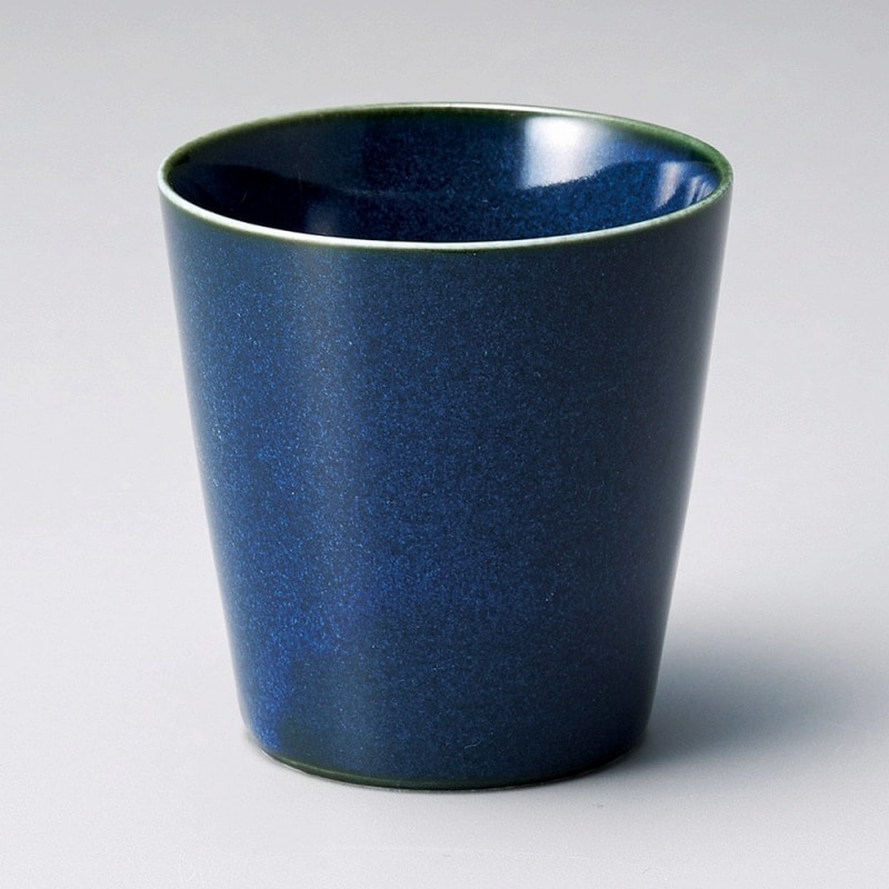 金正陶器 紺ミニカップ 1個(ご注文単位1個)【直送品】