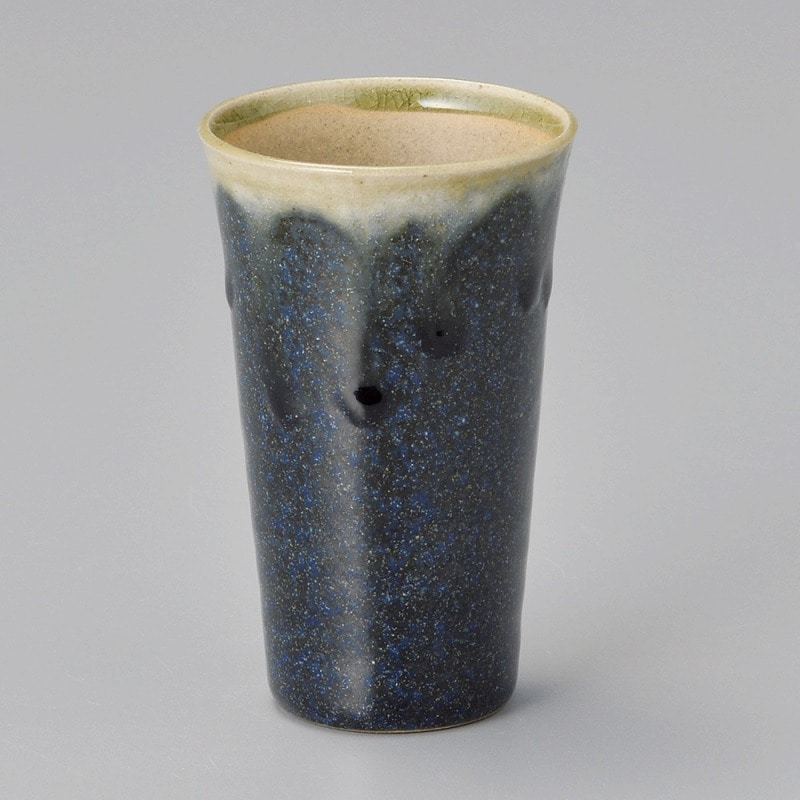 金正陶器 藍流し一口カップ 1個(ご注文単位1個)【直送品】