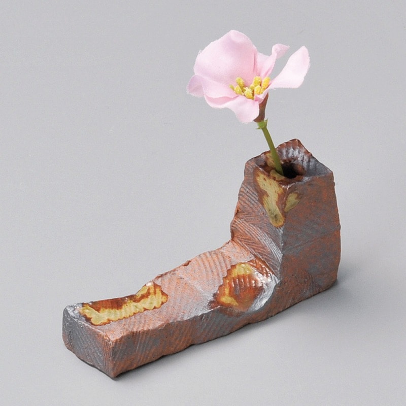 金正陶器 手造り一輪差波紋箸置 1個(ご注文単位1個)【直送品】