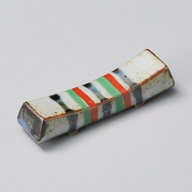 金正陶器 箸置切板駒筋 1個(ご注文単位1個)【直送品】