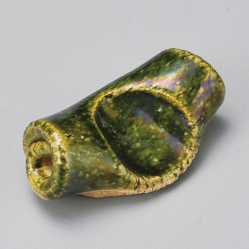 金正陶器 織部箸置 1個(ご注文単位1個)【直送品】