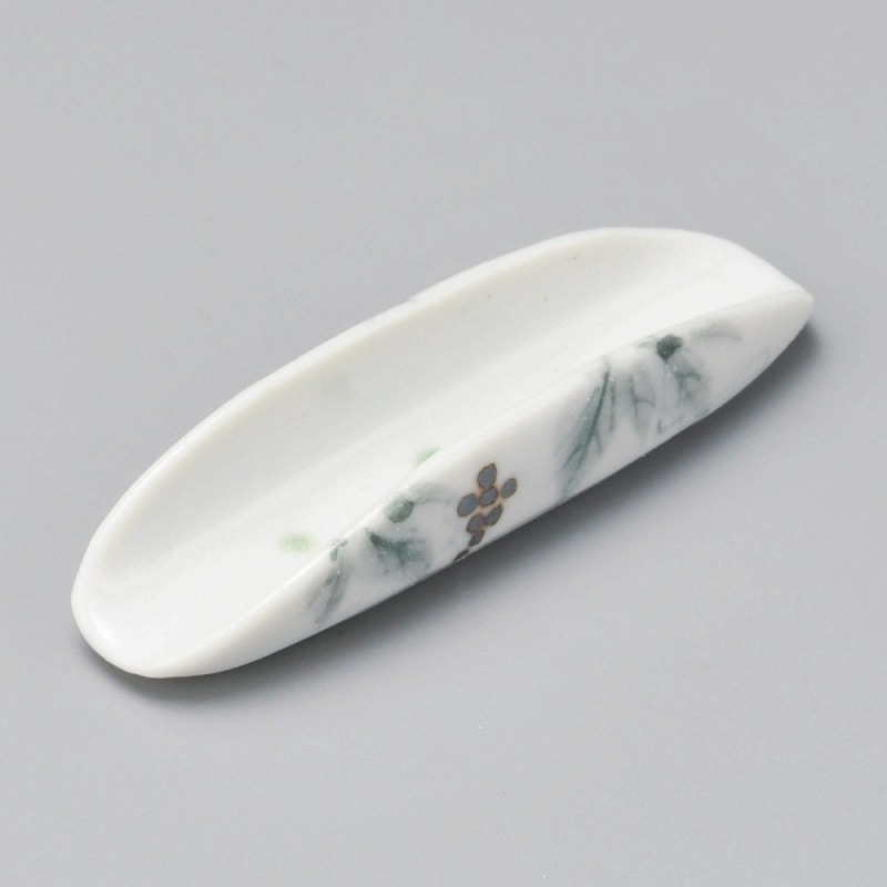 金正陶器 白志野ぶどう箸置 1個(ご注文単位1個)【直送品】