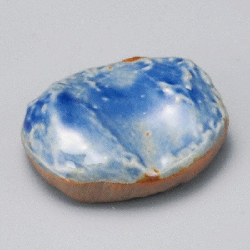 金正陶器 るり釉(石焼)箸置 1個（ご注文単位1個）【直送品】