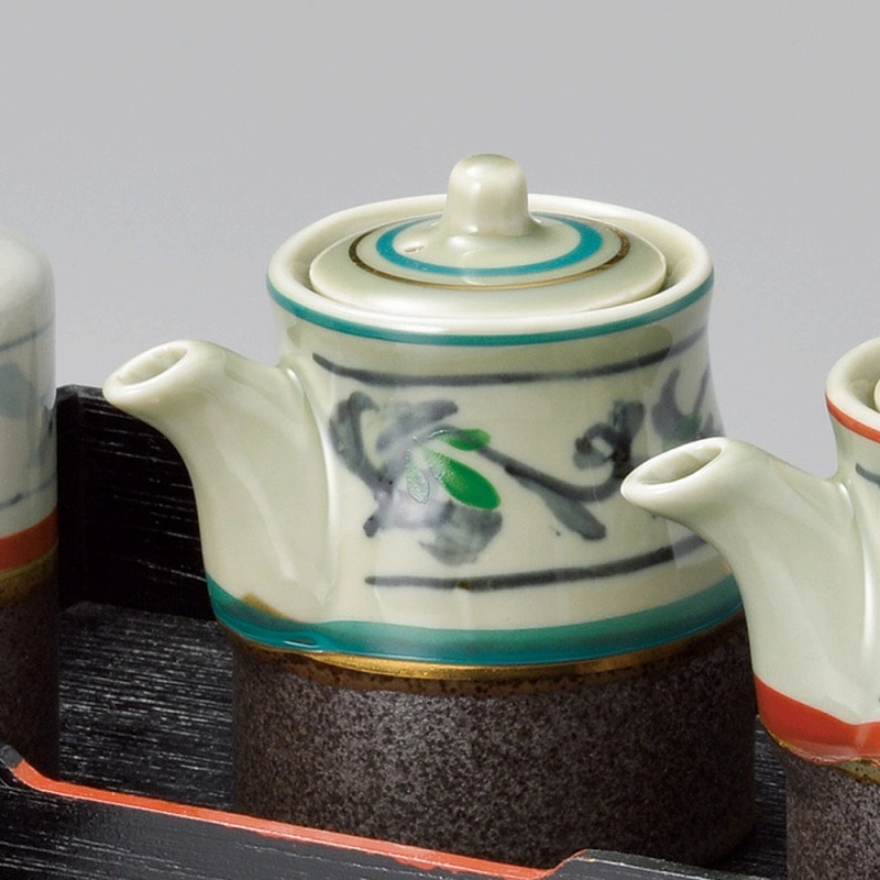 金正陶器 唐草緑汁次 1個(ご注文単位1個)【直送品】
