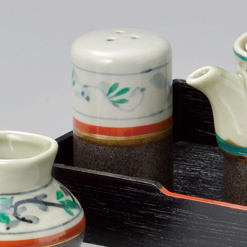 金正陶器 唐草胡椒入(三ツ穴) 1個(ご注文単位1個)【直送品】