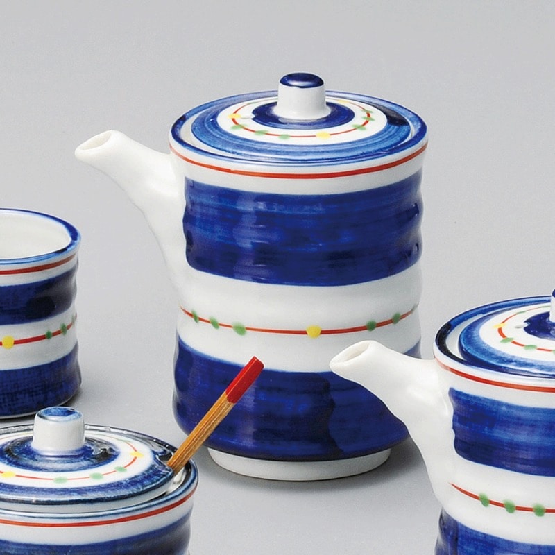 金正陶器 古染こますじ(筒型)汁次(大) 1個(ご注文単位1個)【直送品】