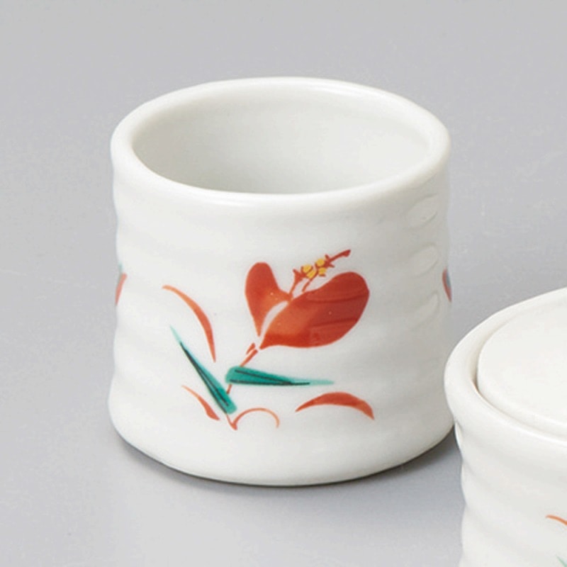 金正陶器 花ひらり筒型楊枝差し 1個(ご注文単位1個)【直送品】