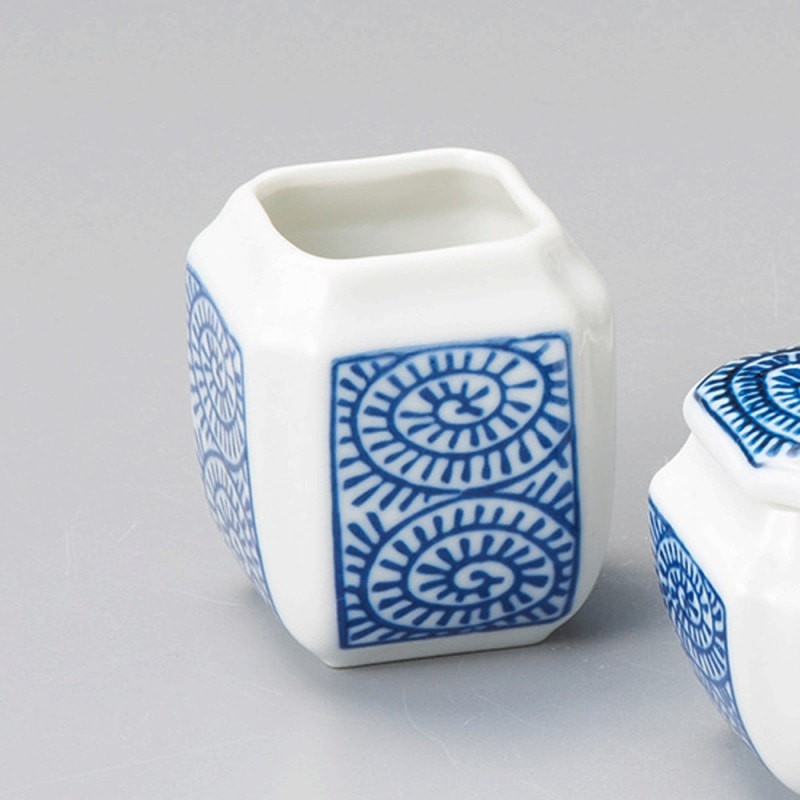 金正陶器 タコ唐草楊子入 1個(ご注文単位1個)【直送品】