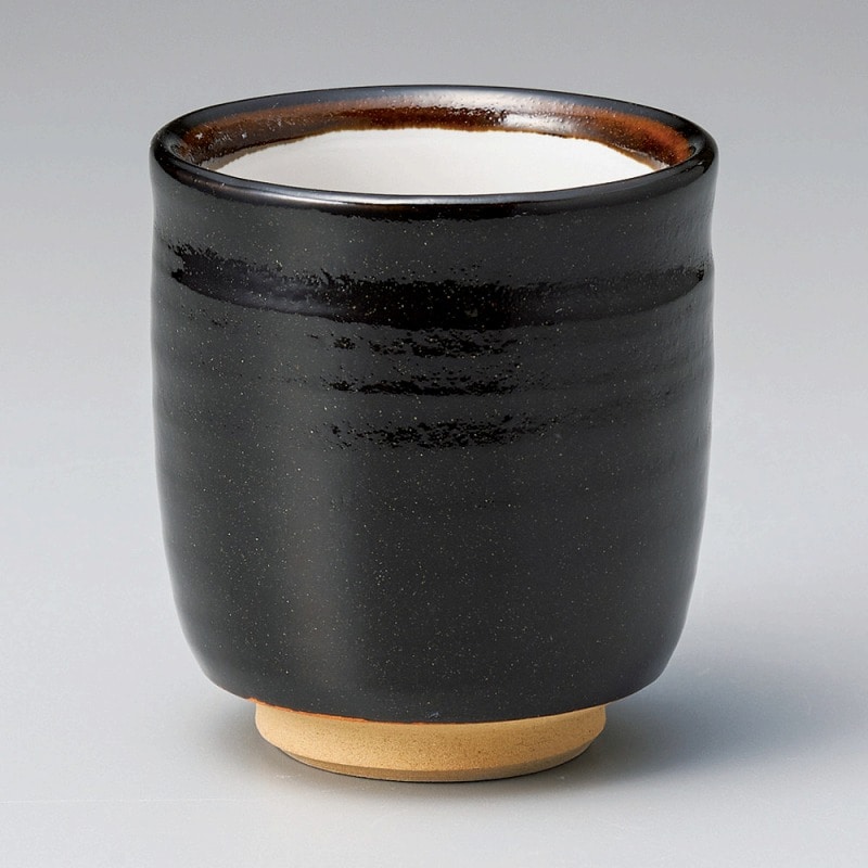 金正陶器 天目寿司湯呑 1個(ご注文単位1個)【直送品】