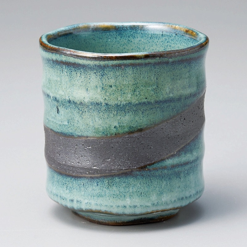 金正陶器 黒ぬり分均窯角寿司 1個(ご注文単位1個)【直送品】