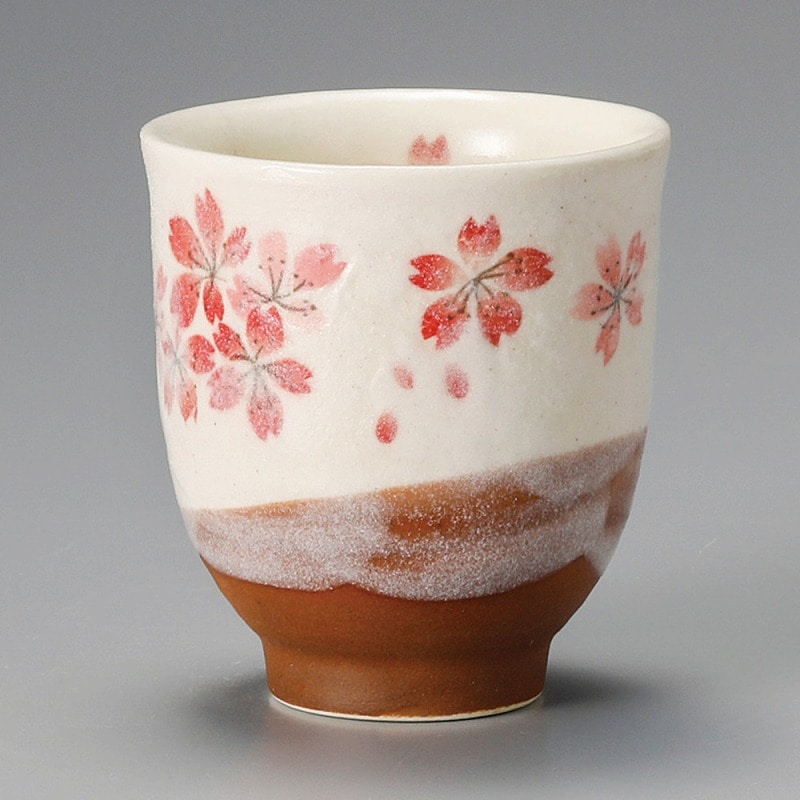 金正陶器 平安桜長湯呑 1個(ご注文単位1個)【直送品】