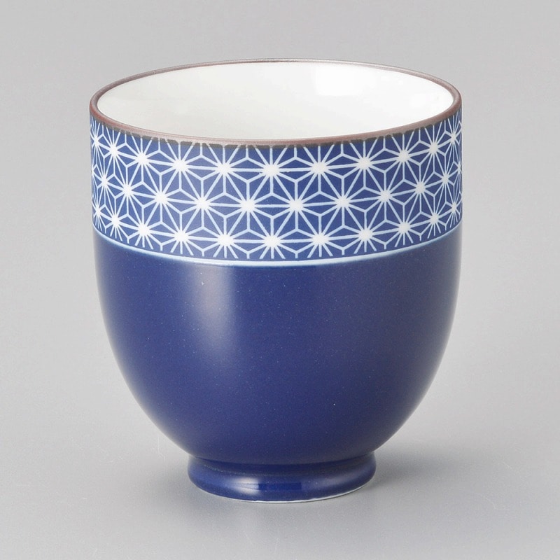 金正陶器 刺子ルリナツメ湯呑 1個(ご注文単位1個)【直送品】