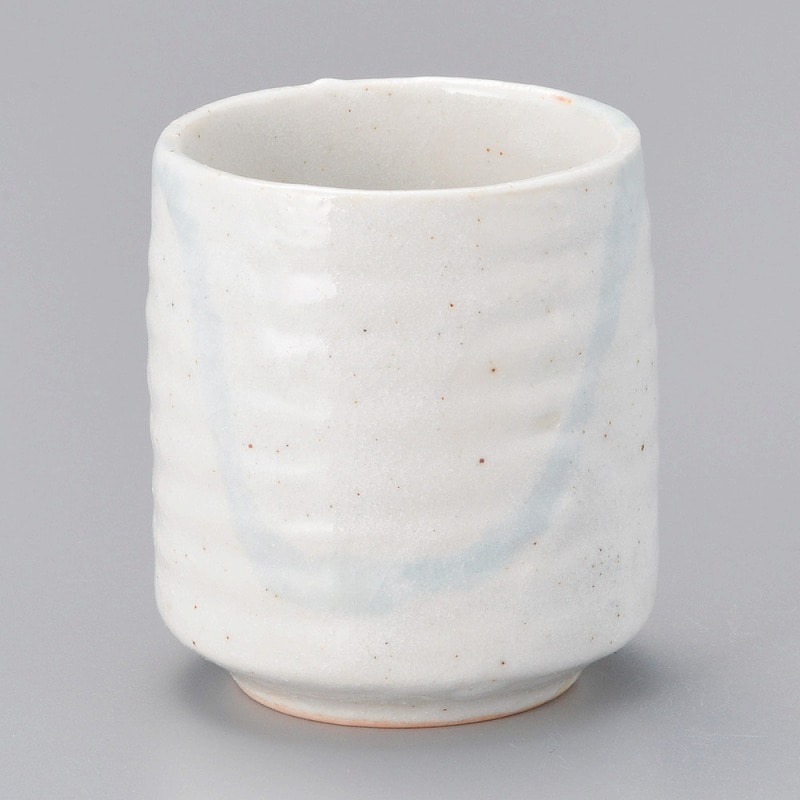 金正陶器 志野流し湯呑 1個(ご注文単位1個)【直送品】