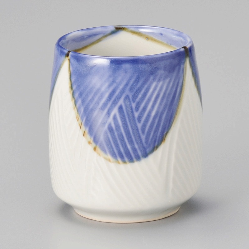 金正陶器 紫波長湯呑 1個(ご注文単位1個)【直送品】