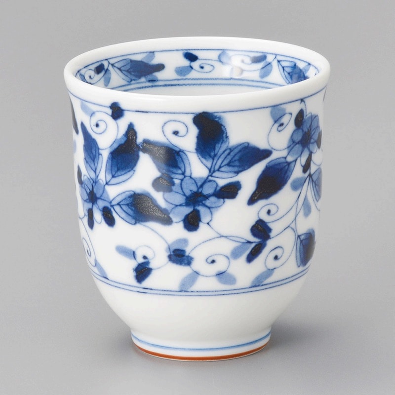 金正陶器 染付彩華湯呑 1個(ご注文単位1個)【直送品】