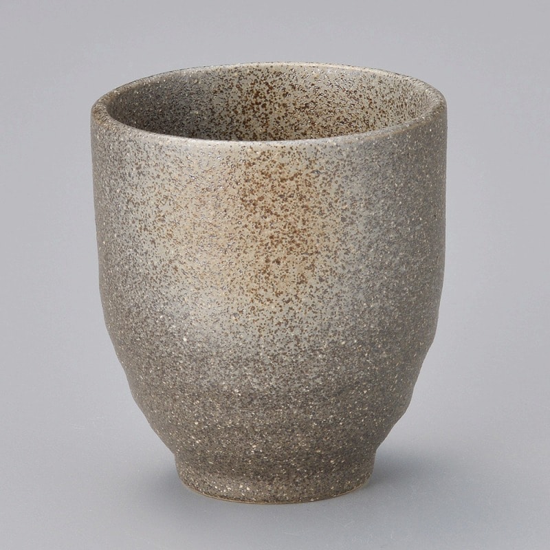 金正陶器 黒伊賀湯呑 1個(ご注文単位1個)【直送品】