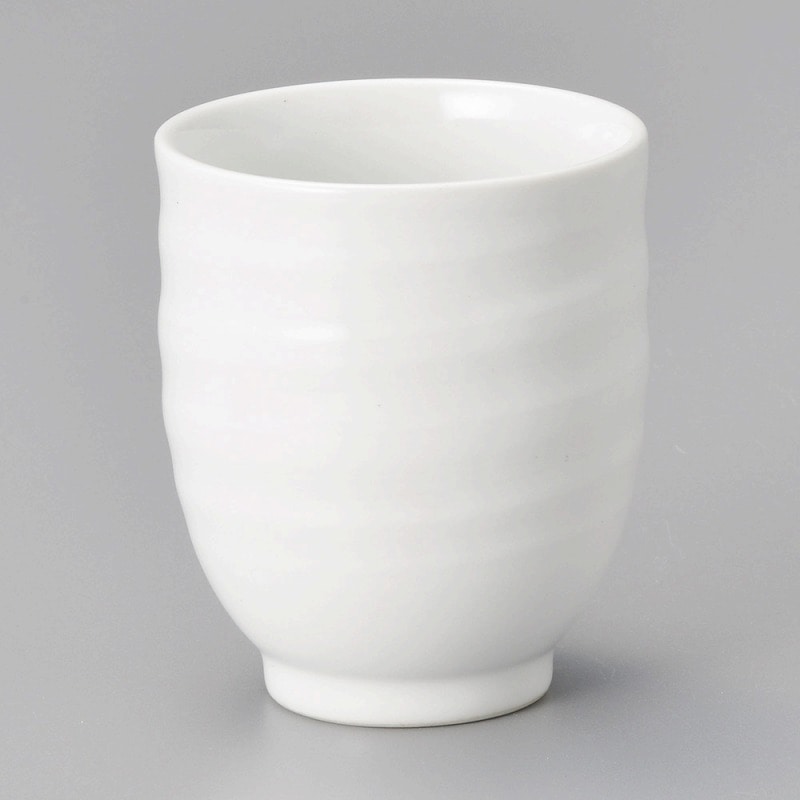 金正陶器 白長湯呑 1個(ご注文単位1個)【直送品】