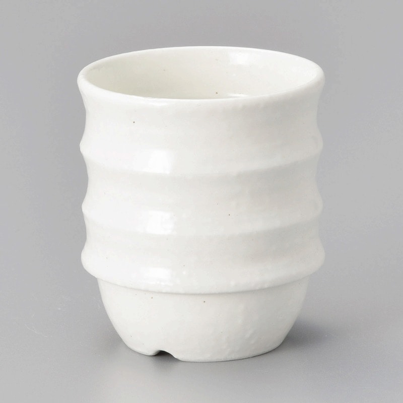 金正陶器 粉引スタッキング湯呑 1個(ご注文単位1個)【直送品】