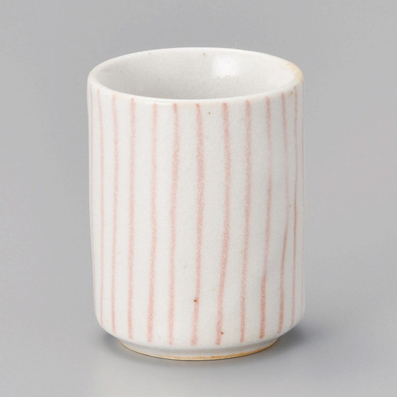 金正陶器 白志野紅十草小湯呑 1個(ご注文単位1個)【直送品】