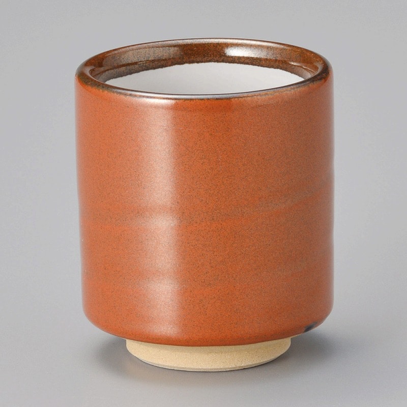 金正陶器 赤鉄砂厚口小湯呑 1個(ご注文単位1個)【直送品】