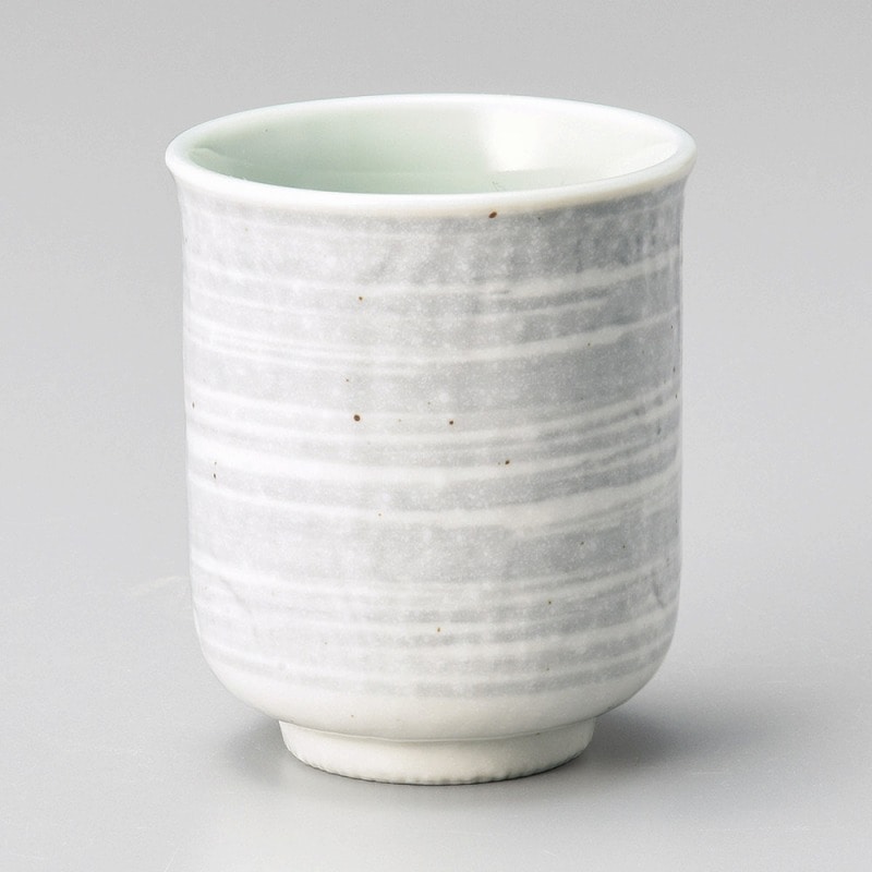 金正陶器 カヤメ粉引湯呑 1個(ご注文単位1個)【直送品】