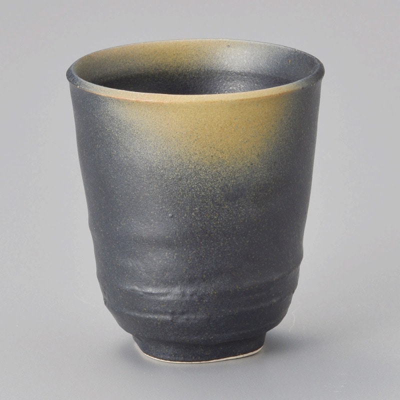 金正陶器 伊賀備前吹万葉湯呑 1個(ご注文単位1個)【直送品】