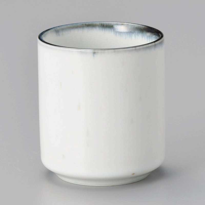 金正陶器 白均窯切立湯呑 1個(ご注文単位1個)【直送品】
