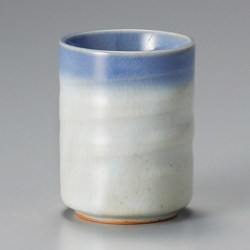 金正陶器 うのふ青渕小湯呑 1個(ご注文単位1個)【直送品】