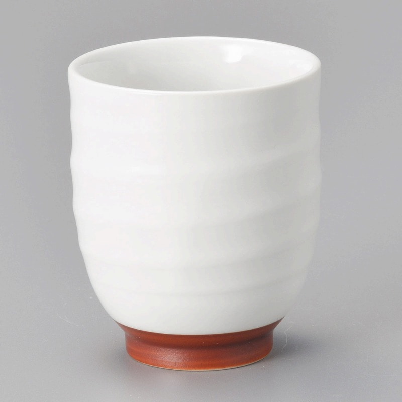 金正陶器 乳白湯呑(大) 1個(ご注文単位1個)【直送品】