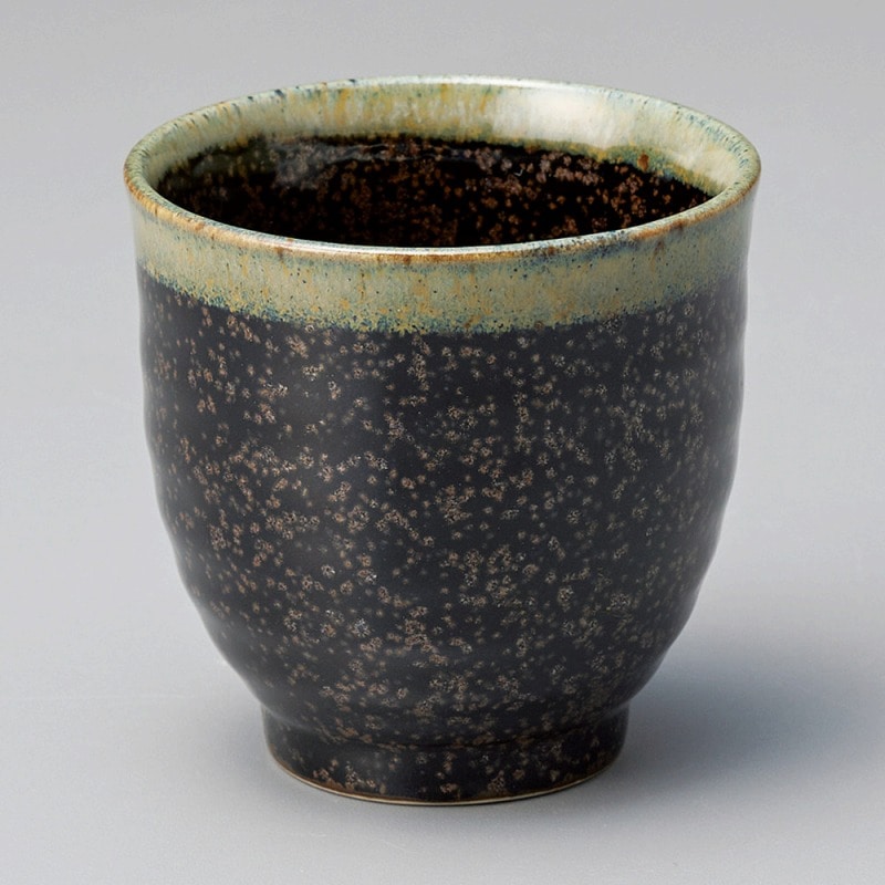 金正陶器 桃山天目六兵衛湯呑 1個(ご注文単位1個)【直送品】