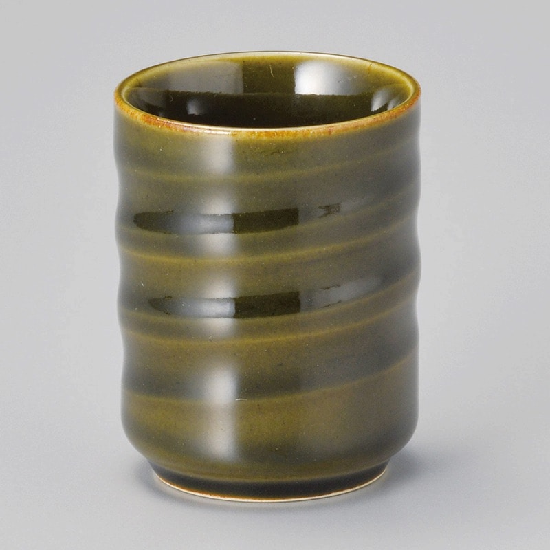 金正陶器 オリベ長湯呑 1個(ご注文単位1個)【直送品】